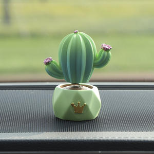 H-0917 Véhicule Objets de <span class=keywords><strong>d</strong></span>écoration Automobile Intérieur Cactus Plantes Véhicule Fournitures Articles de <span class=keywords><strong>d</strong></span>écoration - Product Image 2