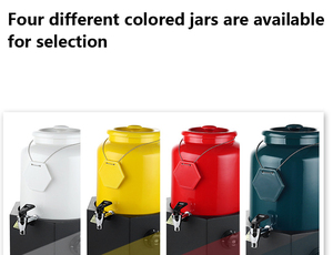 Tanque de cerámica de 10L con grifo y <span class=keywords><strong>base</strong></span> de calefacción eléctrica para hotel - Product Image 5