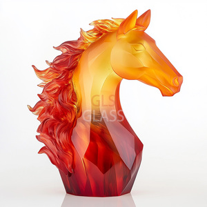 Cajas de regalo personalizadas y logotipos tallados a mano decoración del hogar ornamento caballo de cristal - Product Image 4
