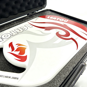 Raqueta de Pickleball Portátil de Fibra de Carbono Aprobada por la USAPA, Diseñada para Velocidad de Swing y Maniobrabilidad, con Textura <span class=keywords><strong>Aero</strong></span> Throat - Product Image 3