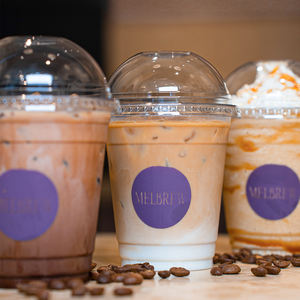 Gobelets en plastique transparent jetables avec couvercles, logo personnalisé, diamètre 92 mm, 7 <span class=keywords><strong>oz</strong></span>, 9 <span class=keywords><strong>oz</strong></span>, 11 <span class=keywords><strong>oz</strong></span>, <span class=keywords><strong>12</strong></span> <span class=keywords><strong>oz</strong></span>, 14 <span class=keywords><strong>oz</strong></span>, 16 <span class=keywords><strong>oz</strong></span>, pour boissons froides - Product Image 1