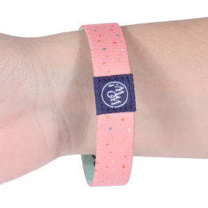 Çin Polyester özel süblimasyon Logo baskı ince yetişkin için elastik bileklik el bilek bandı bileklik bileklik satın - Product Image 3