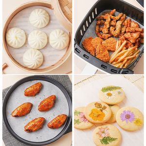 <b>Silicone</b> Parchment Paper Round 18CM 20CM 22CM 24CM 26CM 28CM 30CM 16CM Oven Safe Non Stick <b>Baking</b> Grill Air Fryer Use - Product Image 2