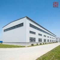 Structure de bâtiment préfabriqué en acier à panneaux sandwich, grande portée, design moderne et populaire ZTSS, bâtiment en acier préfabriqué personnalisé