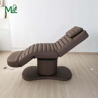 Table de massage et lit électrique de luxe pour soins du visage avec système de levage fluide à 3 moteurs pour clinique et salon