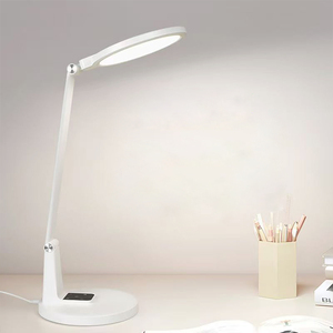 Trong nhà tinh tế quang phổ đầy đủ Led Bàn Đèn DC Powered có thể gập lại và uốn cong cảm ứng Dimmer chăm sóc mắt thiết kế hiện đại - Product Image 5