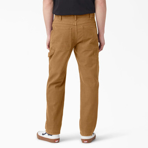<span class=keywords><strong>Pantalon</strong></span> de travail homme personnalisé avec logo, léger, coupe mi-haute, en toile cirée 100% coton, effet vieilli, coupe droite, ample, évasé, empilé - Product Image 3
