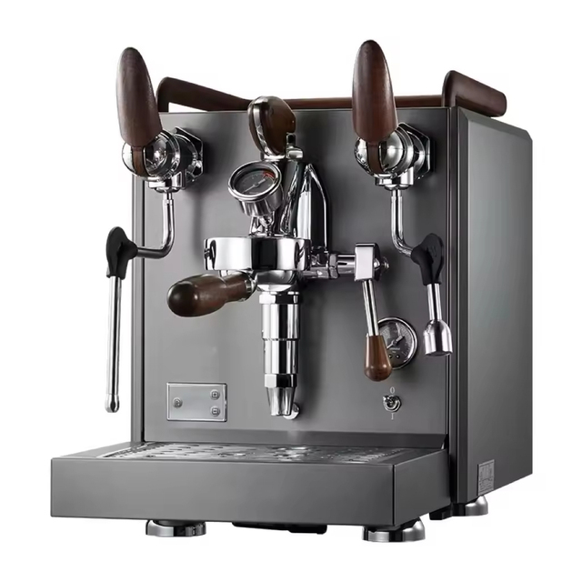 Professional Commercial 15 Bar  Semi-automatic Espresso Machine Classic E61 Design Stainless Steel Coffee Maker