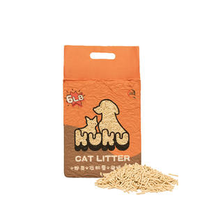 ทรายแมวเต้าหู้ KUKU TW แท้ ลดราคาพิเศษ ขายส่ง OEM คุณภาพสูง แข็งแรง ดูดซับดี เป็นมิตรต่อสิ่งแวดล้อม - Product Image 1