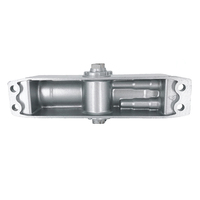 Forme ronde de ferme-porte de bras d'alliage d'aluminium résistant automatique hydraulique moderne pour l'application d'hôtel