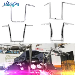 Motorcycle Spare Parts And Accessories 25MM Motorcycle Handle Bars Chopper Bobber Davidson Handlebars For Motorcycles