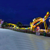 Équipement palpitant de carnaval OVNI volant des tours d'amusement rotatifs