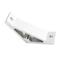 Support de profilé en aluminium à 90 degrés / 135 degrés / 45 degrés, pièces de connexion en aluminium haute résistance