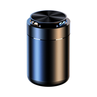 Diffuseur d'arômes intelligent pour voiture électrique, support de tasse en alliage, purificateur d'air anionique, élimination du formaldéhyde, LED colorées, ambiance lumineuse