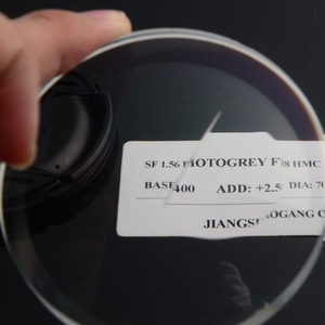 1,56 Lentes ópticas de parte superior plana fotocromáticas semiacabadas SF <span class=keywords><strong>Bifocal</strong></span> Photogrey FT-28 Fabricación de lentes de Anteojos - Product Image 3