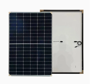 แผงโซลาร์เซลล์แบบโมโนคริสตัลไลน์ประสิทธิภาพสูง 450W ทนทานต่อสภาพอากาศ ใช้สำหรับการตรวจสอบ ระบบพลังงานสำรองสำหรับการตั้งแคมป์ และการเก็บพลังงาน - Product Image 1