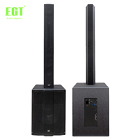 Altavoz de Columna Pasivo de 6x5 Pulgadas, Sistema de PA de Rango Completo de Alto SPL para Eventos en Vivo y Refuerzo de Sonido en Exteriores, Iglesias y Conferencias