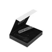 Boîte cadeau en carton rigide avec fermeture magnétique, emballage de luxe sur mesure, grand format, finition mate, papier UV spot