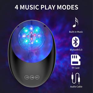 Adjustable Lightness BT Music <strong>Speaker</strong> Remote Control LED Ocean Wave Night Light <strong>Projector</strong> Night <strong>Lamp</strong> - Product Image 4