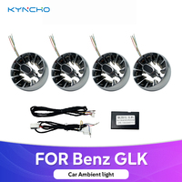Kit d'éclairage ambiant KYNCHO pour Benz GLK X204, lampe LED pour voiture, éclairage ambiant symphonique, éclairage ambiant automobile