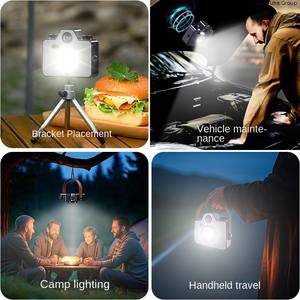 Lampe de poche LED portable rechargeable pour le camping, mini lampe de poche suspendue, indice de protection IP44, intensité réglable, garantie de 2 ans pour les situations d'urgence en extérieur - Product Image 5