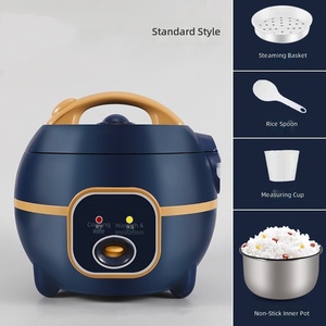 Olla <span class=keywords><strong>Arrocera</strong></span> Eléctrica Portátil de 1.0L con Funciones de Cocción Lenta y Vapor para Uso Doméstico y Hotelero, Ideal para Avena y Risotto - Product Image 4