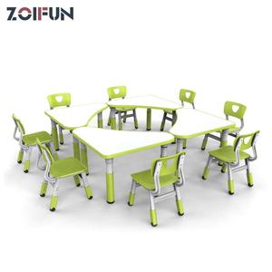ZOIFUN Großhandel Andere Schul möbel Kinder Kindergarten Aktivität Vorschule Kindertag stätte Kindergarten Kinder Party Tisch und Stuhl - Product Image 2