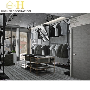 Fabbrica di <span class=keywords><strong>abbigliamento</strong></span> personalizzato Display mobili da <span class=keywords><strong>uomo</strong></span> negozio di <span class=keywords><strong>abbigliamento</strong></span> Rack vestiti vetrina per negozio di <span class=keywords><strong>abbigliamento</strong></span> - Product Image 3