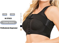 Soutien-gorge correcteur de posture post-chirurgie pour femme, avec fermeture avant et maintien mammaire