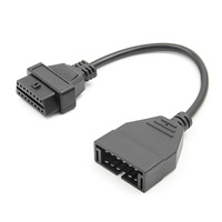 Cable Adaptador OBD1 a OBDII en Oferta, Conector de 12 Pines, Cable OBD para GM