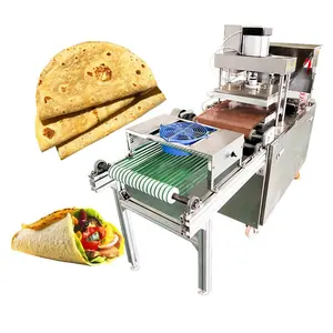 Semi Automatic Home Semi-automatic Dubai Chapati Bread Cook Make Machine for Make Flour Tortilla