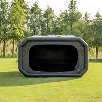 Tente gonflable en tissu Oxford entièrement automatique, type capsule spatiale, installation rapide en 3 minutes, imperméable, légère, pour le camping