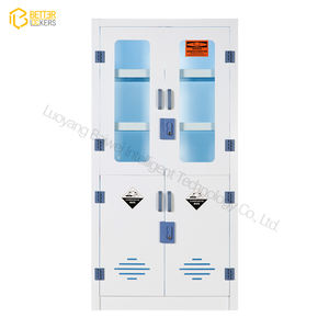 High quality new market Laboratory Chemical Reagent storage cabinet PP Material Acid Corrosive Storage Cabinet