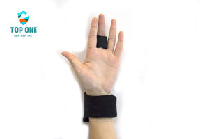 Top One Orthopédique Aluminium Extension Arthrite Maillet Pouce Index Moyen Doigt Cassé Attelle Support Brace - Product Image 3