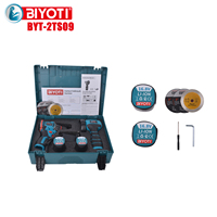Nouvel ensemble d'outils électriques sans fil 16,8 V avec batterie au lithium, perceuse à percussion, mini-meuleuse d'angle sans balais, kit d'outils de bricolage