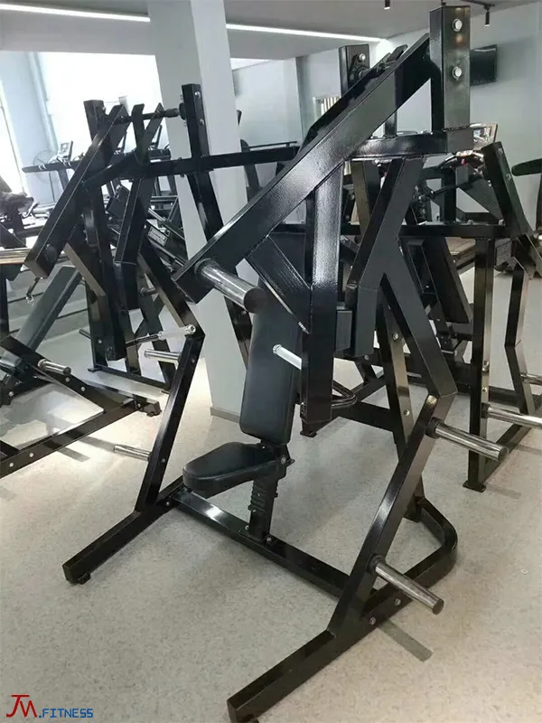 वाणिज्यिक जिम फिटनेस उपकरण शारीरिक व्यायाम शक्ति प्रशिक्षण मशीन आइसो-पार्श्व क्षैतिज बेंच प्रेस