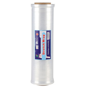 Waterproof Cheap Plastic Shrink Film <b>Wrap</b> Roll Transparent <b>Pallet</b> <b>Wrap</b> Stretch Film for Sale - Product Image 4