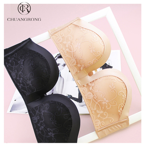 estilo mujer Sexy sin <span class=keywords><strong>tirantes</strong></span> <span class=keywords><strong>sujetador</strong></span> Invisible alambre libre sin costura ropa interior Bralette sin respaldo <span class=keywords><strong>Sujetador</strong></span> Push - Product Image 3