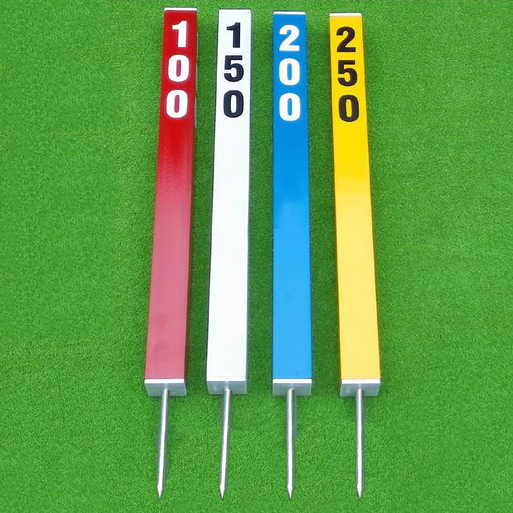 Golf Distance Marker & Fairway Yardage - Waterproof PVC for Accurate ...