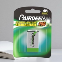 Pairdeer Excelente Fábrica Directamente 8,4 V 250mAh 2.1Wh Batería Recargable Ni-Mh