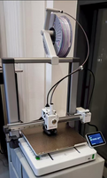 Printer 3D Bamboo Lab A1 FDM dengan Laju Aliran Aktif 1.75mm, Mendukung Filamen PLA & Fitur DIY