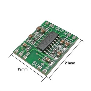 PAM8403 โมดูลเครื่องขยายเสียงดิจิตอล 2x3W คลาส D 2.5-5V พลังงานจาก USB บอร์ด PCB แบบ SMD - Product Image 2