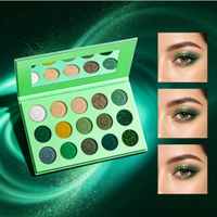 Poudre illuminatrice minérale à paillettes épaisses phosphorescente Hojo, maquillage pour les yeux mat, scintillant et waterproof, marque privée