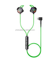 Écouteurs de jeu avec microphone détachable ENC, intra-auriculaires, filaires, type-C, interface 3,5 mm, métal, ajustement personnalisé, basses puissantes