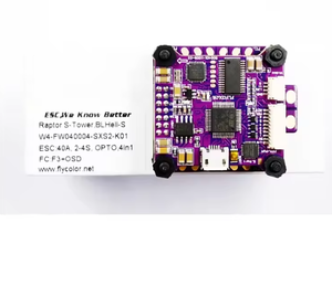 Fly color Raptor S-Tower F3 2-4S 30x30 FC & ESC Stack 30A 40A 4 in1 Unterstützung Dshot600 für FPV Freestyle Drone Modell Fly color Raptor - Product Image 5