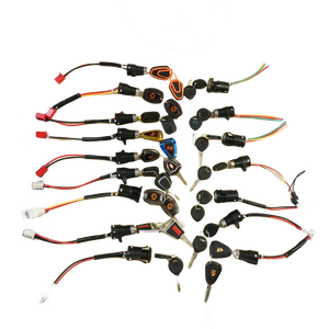 Kit de verrouillage pour vélo électrique Zhengbo LS-004 Argent, pièces de rechange incluant interrupteur d'allumage, serrure de <span class=keywords><strong>porte</strong></span>, serrure de selle et clés pour vélo électrique - Product Image 4