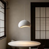 Luminaire suspendu LED en polyuréthane Wabi Sabi E27 G9 en forme de nuage en résine pour salle à manger, cuisine, hôtel, décoration