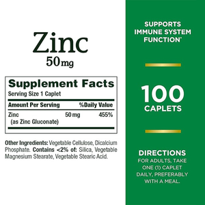 Tabletas de Zinc de Alta Potencia 50mg <span class=keywords><strong>para</strong></span> Apoyo Inmunológico, Antioxidante, Salud de la Piel, Defensa Diaria, Suplemento de Bienestar, a Granel - Product Image 3