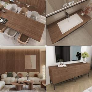 Prix Usine – Nouveaux Revêtements Muraux 3D en Vinyle Effet Bois pour Cuisine, Décoration Intérieure <span class=keywords><strong>Maison</strong></span>, Papiers Peints Adhésifs <span class=keywords><strong>de</strong></span> Luxe pour la <span class=keywords><strong>Maison</strong></span> - Product Image 3