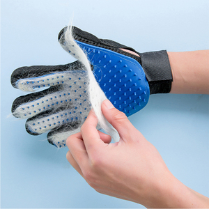 ZMaker थोक कस्टम पालतू बाल पदच्युत दस्ताने <span class=keywords><strong>2</strong></span> में 1 बिल्लियों कुत्तों के लिए पालतू जानवर स्नान सौंदर्य दस्ताने - Product Image 4